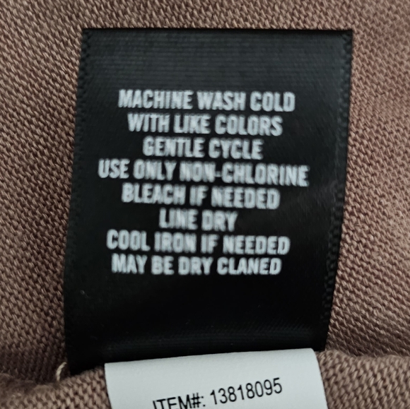 Torrid Long Sleeve Shirt Size 3X Blush Tan Mock Turtle Neck Pullover Tunic Top - Picture 7 of 8